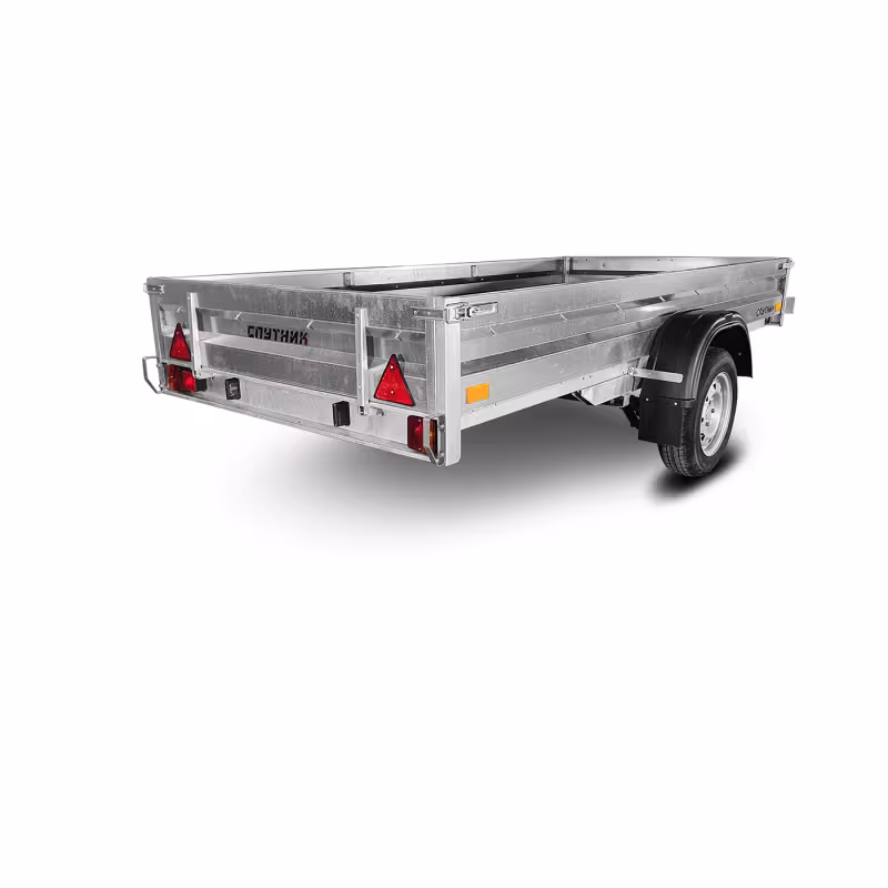 Прицеп бортовой Спутник Pro ZN 3215/33, 3.2х1.4 м