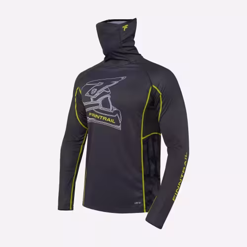 Лонгслив мужской Finntrail Vizard 6608 MiddleGre, полиэстер, серый, размер 54-56 (XL), 180-190 см