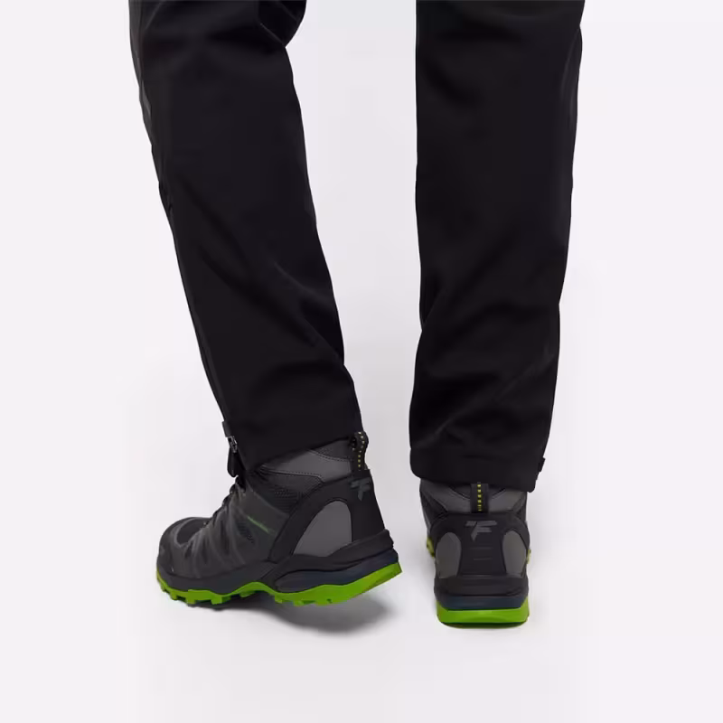 Ботинки мужские треккинговые Finntrail Raid 5171 AppleGreen, черный/зеленый, размер 40