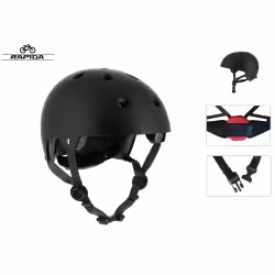 Велошлем Rapida XS-138, черный матовый, размер M-L