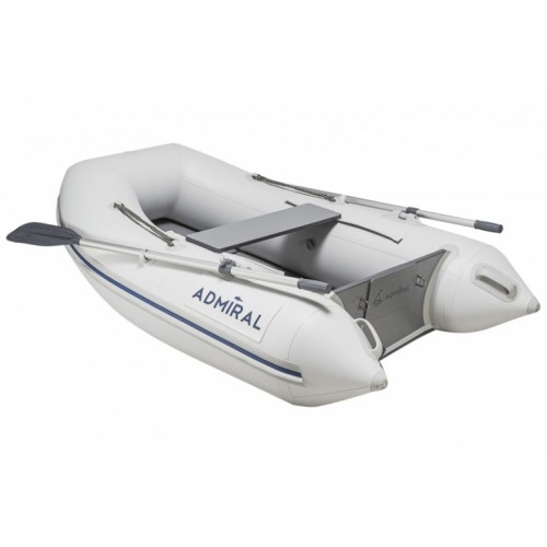 Надувная лодка ПВХ Адмирал 200, НД, серый