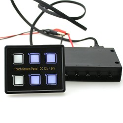 Панель бортового питания 310223, 6 переключателей