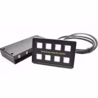 Панель бортового питания 310224, 8 переключателей