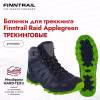 Ботинки мужские треккинговые Finntrail Raid 5171 AppleGreen, черный/зеленый, размер 45