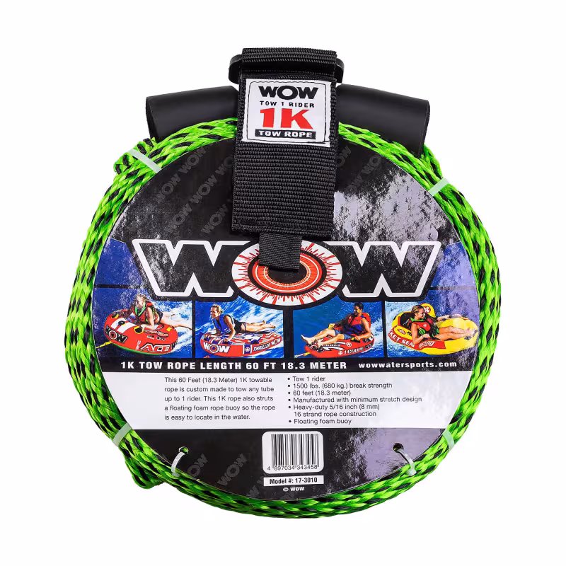 Фал для буксировки плавающий World of Watersports 173010, 1 чел.