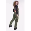 Полукомбинезон-вейдерсы женский Finntrail Rachel 1520, мембрана Hard-Tex, CamoShadowGreen, зеленый, размер М/39, 165-175 см