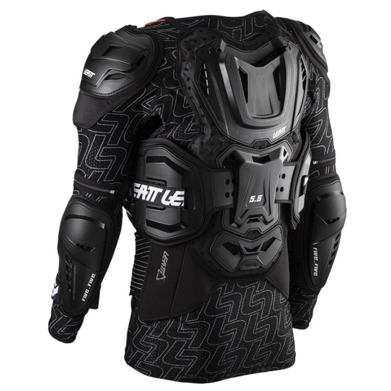 Черепаха защитная Leatt Body Protector 5.5, черный,  L-XL