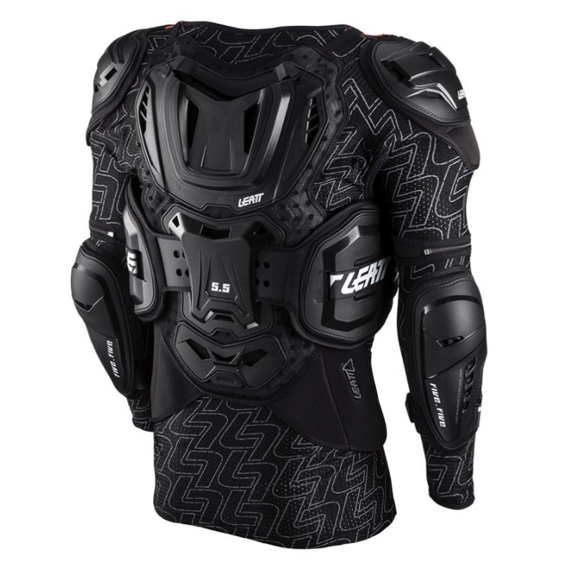 Черепаха защитная Leatt Body Protector 5.5, черный, S-M