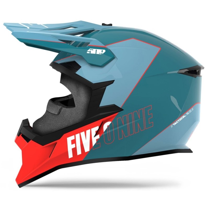 Мотошлем зимний 509 Tactical  2.0 Sharkskin, голубой, размер L