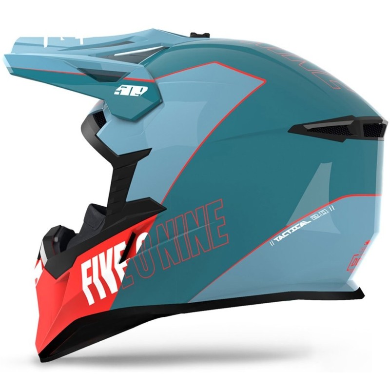 Мотошлем зимний 509 Tactical  2.0 Sharkskin, голубой, размер L