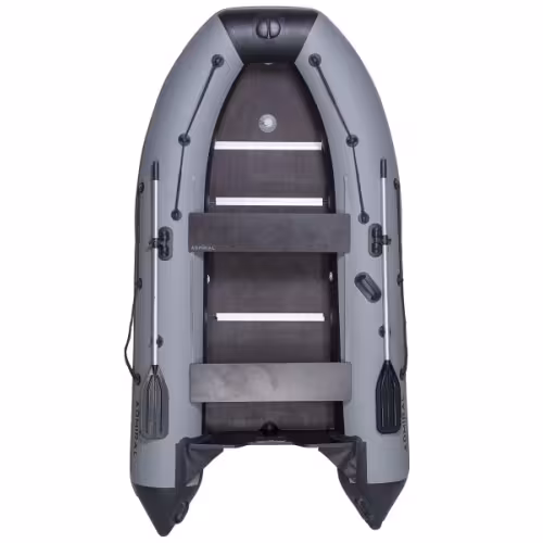 Надувная лодка ПВХ Адмирал 330 CF, серый