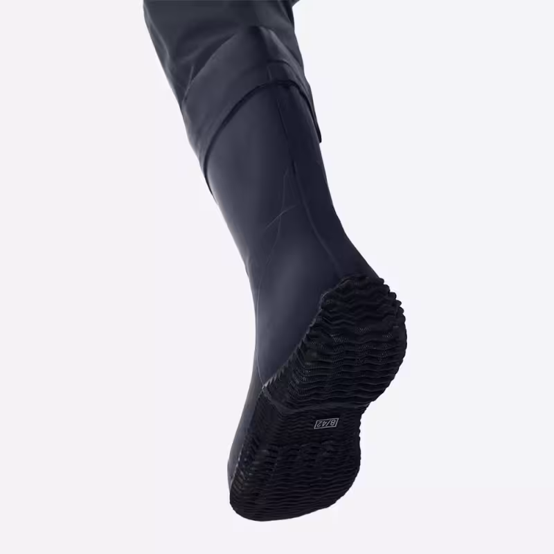 Полукомбинезон-вейдерсы Finntrail Enduro BF 5281 CamoGrey, мембрана Hard-Tex, серый камуфляж, размер L/43, 175-185 см