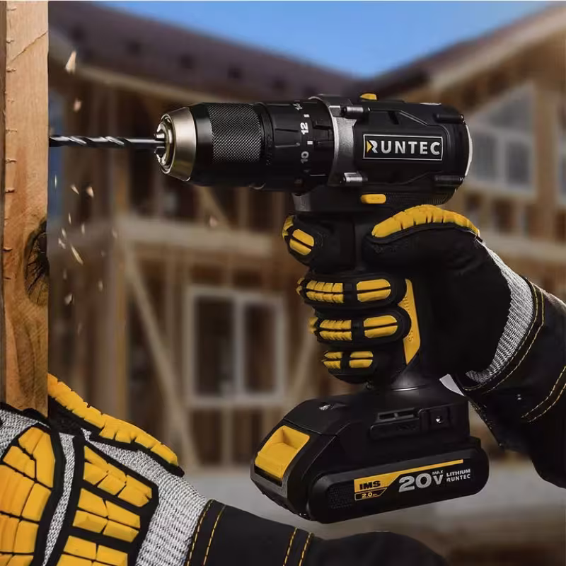 Дрель-шуруповерт ударная аккумуляторная Runtec PRO RT-ID222