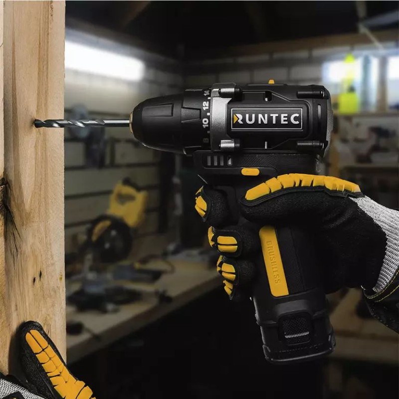 Дрель-шуруповерт аккумуляторная Runtec PRO RT-ID122