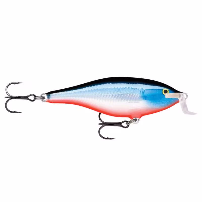Воблер плавающий Rapala Shallow Shad Rap SSR09, 90 мм, 12 гр, цвет BGHH