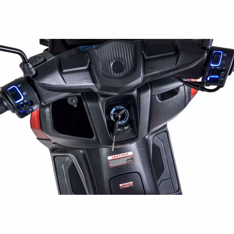 Скутер Motoland Vulkan 150, красный