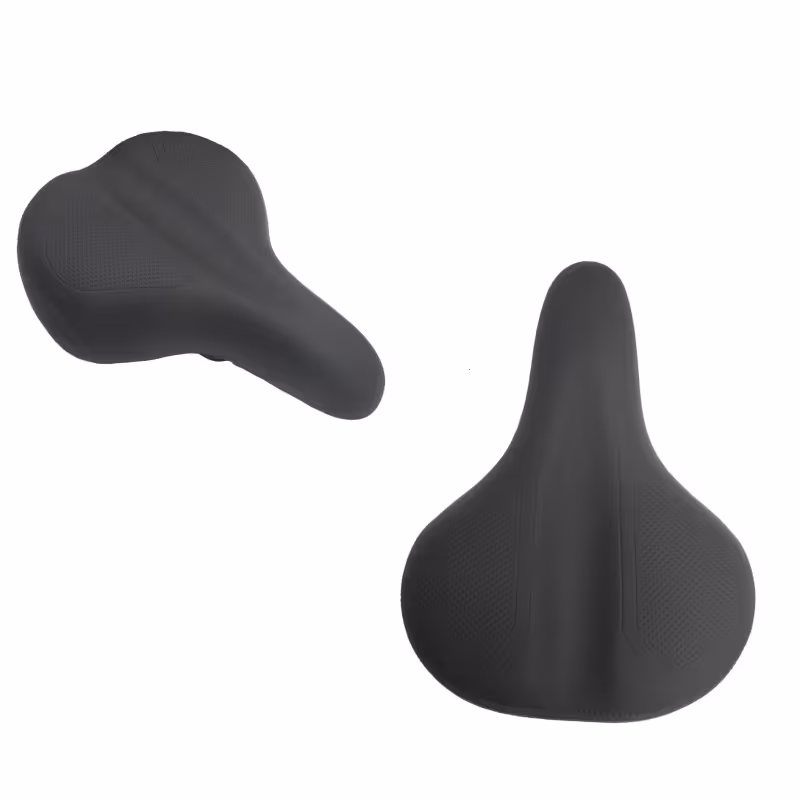 Седло велосипедное Knus KS-7200 Comfort  Series 270х200 мм, черный