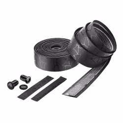 Обмотка руля Ciclovation Leather Touch Magma Ash, 2000x30 мм, черный