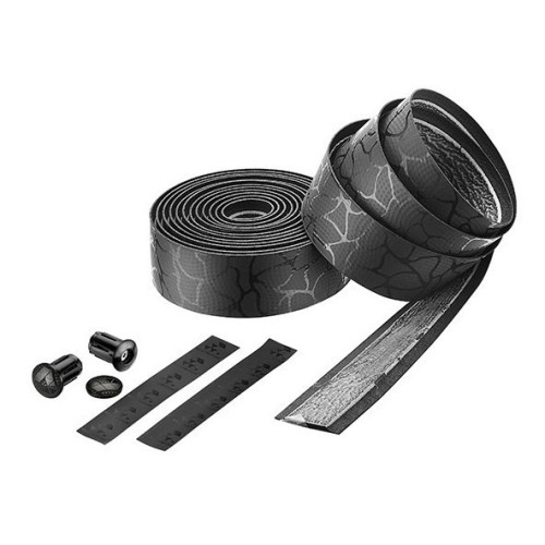 Обмотка руля Ciclovation Leather Touch Magma Ash, 2000x30 мм, черный