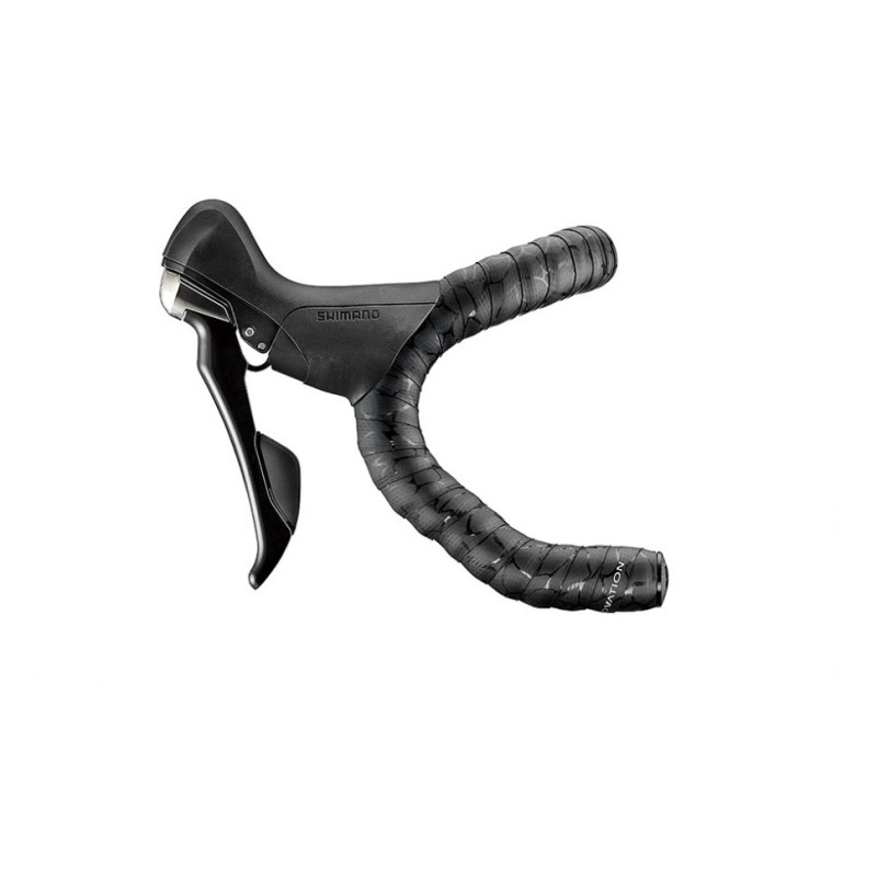 Обмотка руля Ciclovation Leather Touch Magma Ash, 2000x30 мм, черный