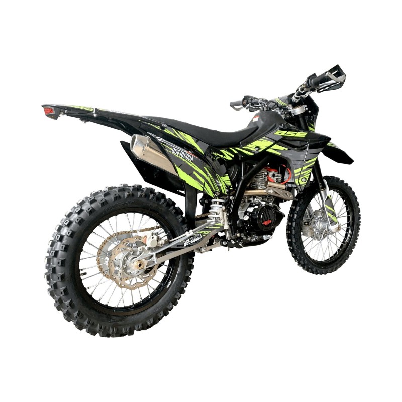 Мотоцикл кроссовый BSE Z5 Neon Black