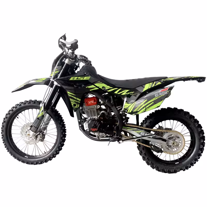 Мотоцикл кроссовый BSE Z5 Neon Black