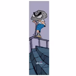 Шкурка (наклейка на деку) Комета Савелий цвет CSG2SVLCLR для трюкового самоката