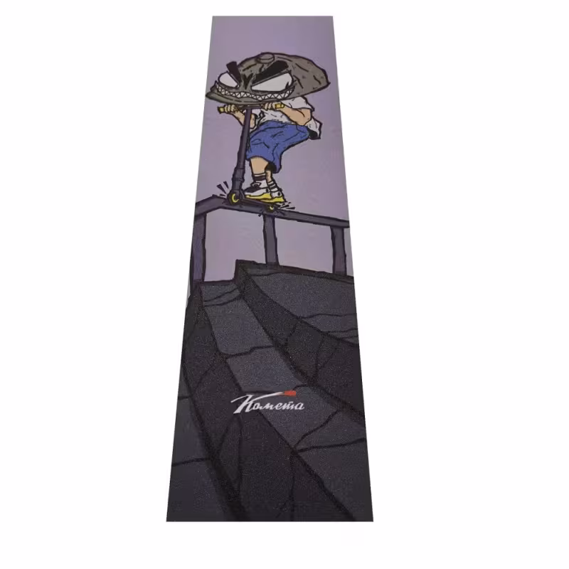 Шкурка (наклейка на деку) Комета Савелий цвет CSG2SVLCLR для трюкового самоката