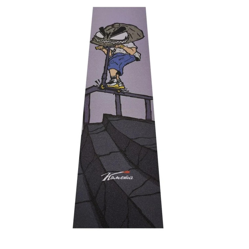 Шкурка (наклейка на деку) Комета Савелий цвет CSG2SVLCLR для трюкового самоката