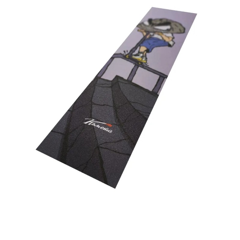 Шкурка (наклейка на деку) Комета Савелий цвет CSG2SVLCLR для трюкового самоката