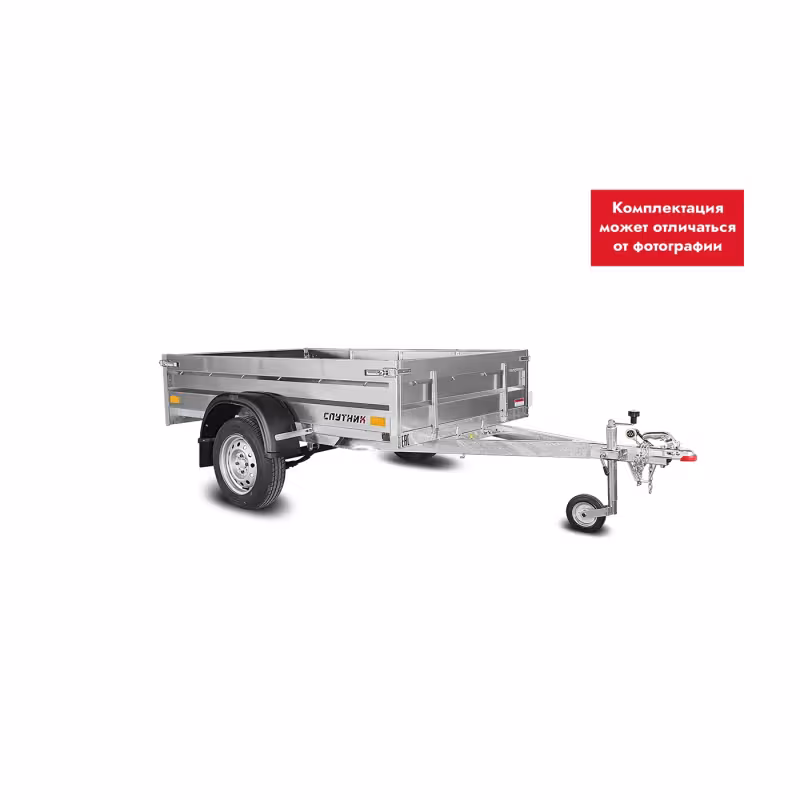 Прицеп бортовой одноосный Спутник Eko ZN 1912/37