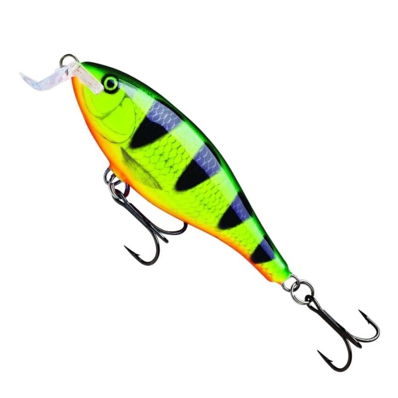 Воблер плавающий Rapala Shallow Shad Rap SSR09, 90 мм, 12 гр, цвет FP
