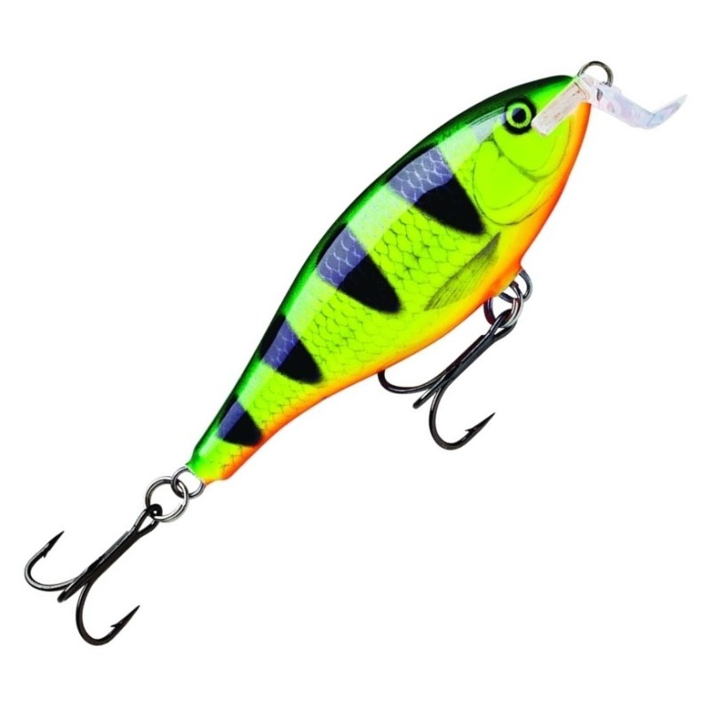 Воблер плавающий Rapala Shallow Shad Rap SSR09, 90 мм, 12 гр, цвет FP