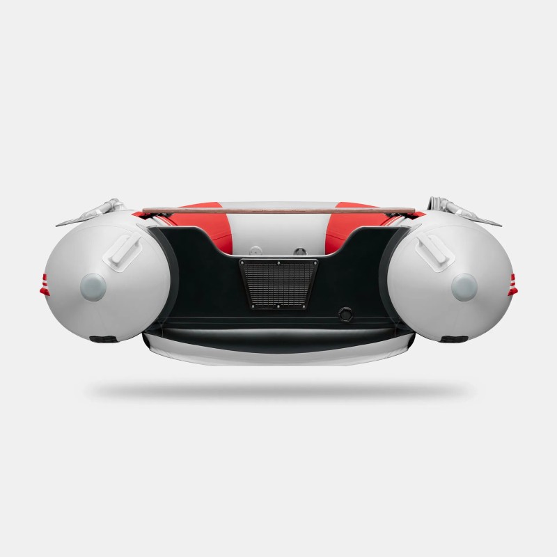 Надувная лодка ПВХ Gladiator E330S, НДНД, красный/белый