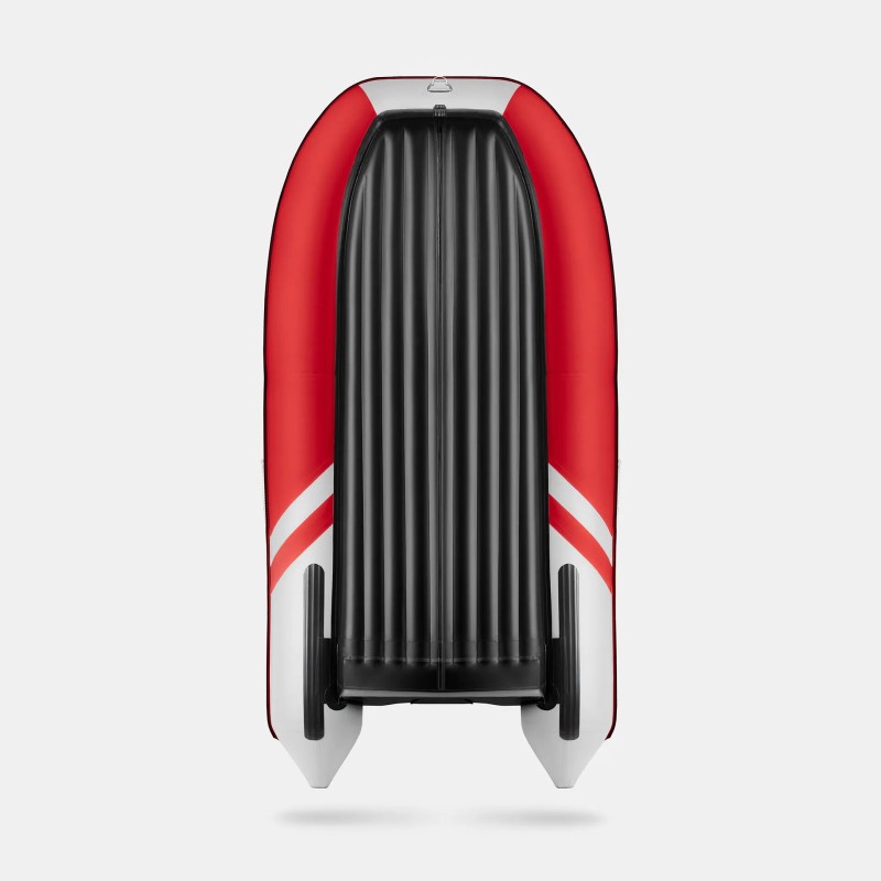 Надувная лодка ПВХ Gladiator E330S, НДНД, красный/белый