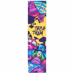 Шкурка (наклейка на деку) Tech Team Mushrooms NN012178 для трюкового самоката