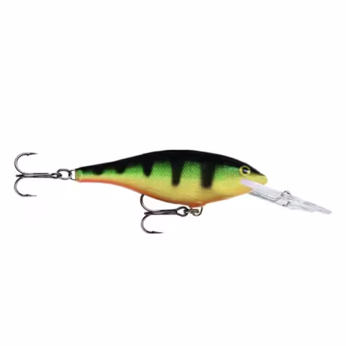 Воблер плавающий Rapala Shallow Shad Rap SSR09-P,  90 мм, 12 г.