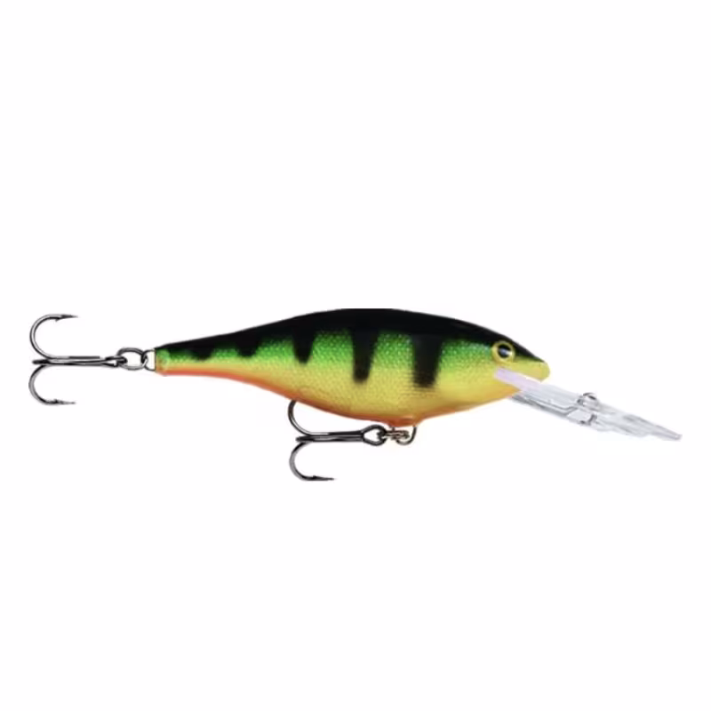 Воблер плавающий Rapala Shallow Shad Rap SSR09-P,  90 мм, 12 г.