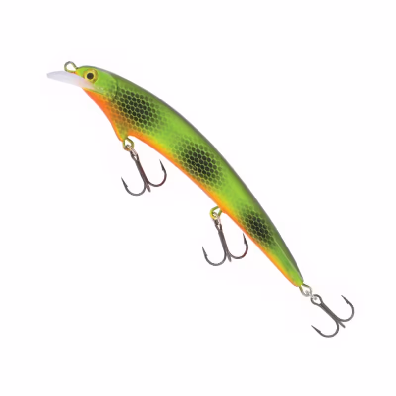 Воблер плавающий Kuusamo Santeri, 130 мм, 15 гр, цвет GL/BL/GR/FR, UV