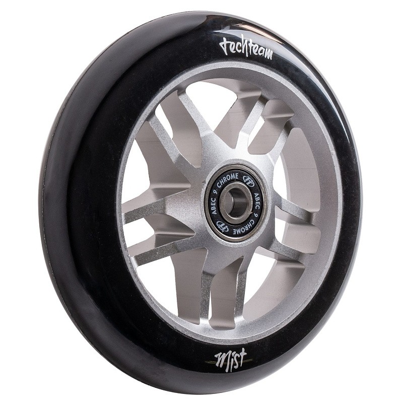 Колесо для самоката Tech Team Mist grey, 110 мм, черный