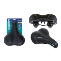 Седло велосипедное Hogger SDHG75215EGBK, 275x215 мм, черный