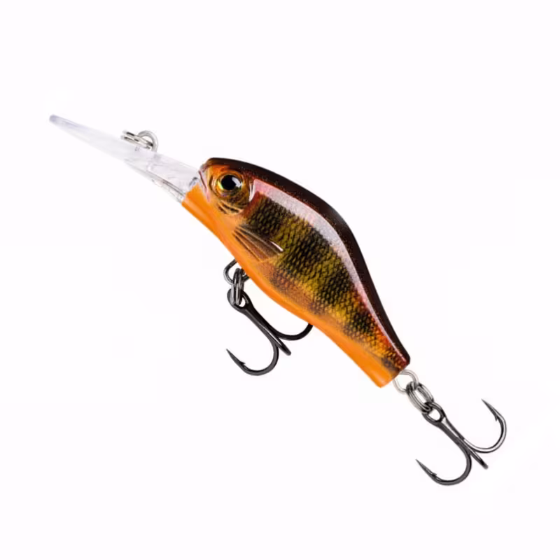 Воблер медленно всплывающий Rapala Shadow Rap Fat Jack SDRFJ04, 40 мм, 4 гр, цвет CPE