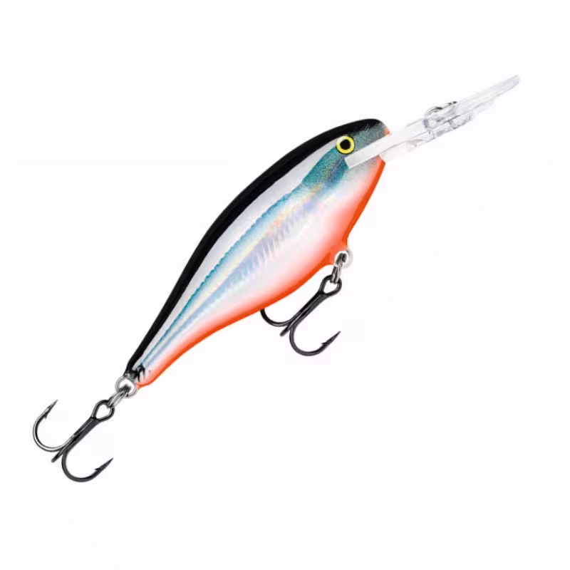 Воблер плавающий Rapala Shad Rap SR09,  90 мм, 15 гр, цвет HLWH