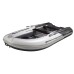 Лодка надувная ПВХ Адмирал 320 S Pro, пайол фанерный, серый/белый