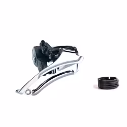 Переключатель передний Microshift Mezzo FD-M20 NN009465, универсальная тяга, на хомут 31,8-34,9 мм, 42Т