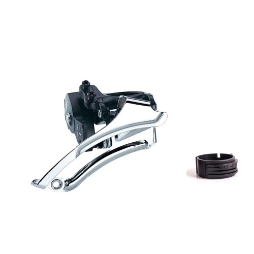 Переключатель передний Microshift Mezzo FD-M20 NN009465, универсальная тяга, на хомут 31,8-34,9 мм, 42Т