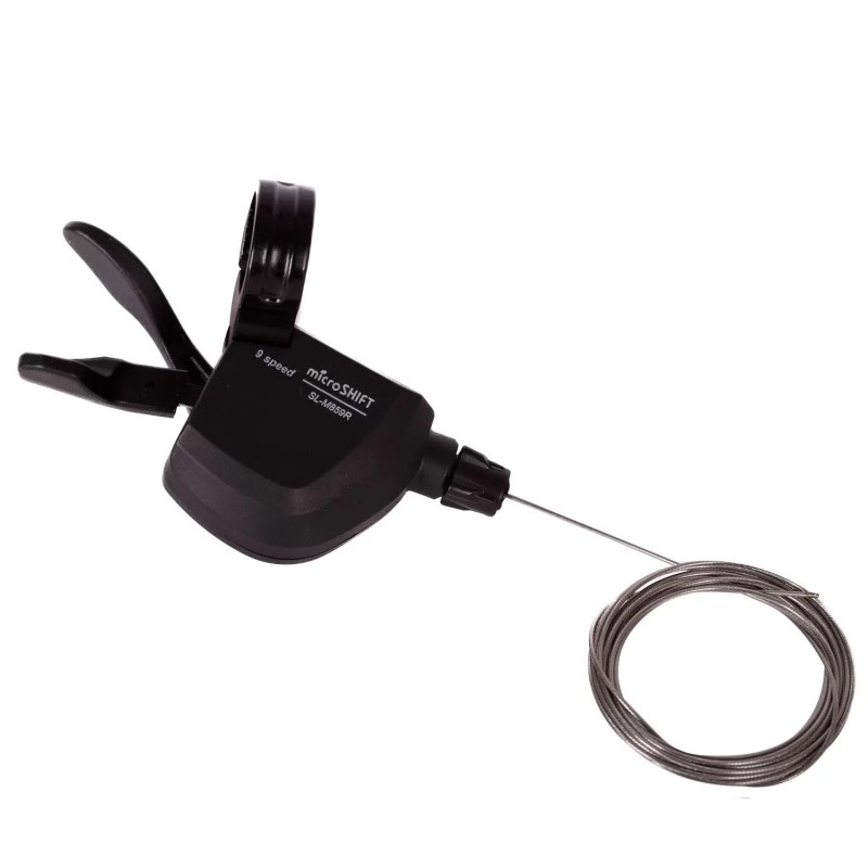 Шифтер велосипедный Microshift SL-M859, правый, 9 скоростей