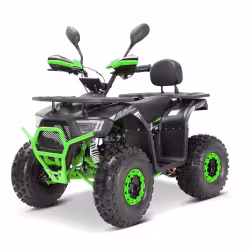 Квадроцикл детский Yacota Sirius 125, черный/зеленый
