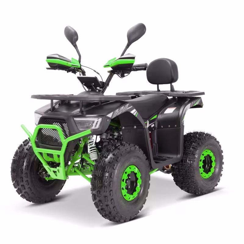 Квадроцикл детский Yacota Sirius 125, черный/зеленый