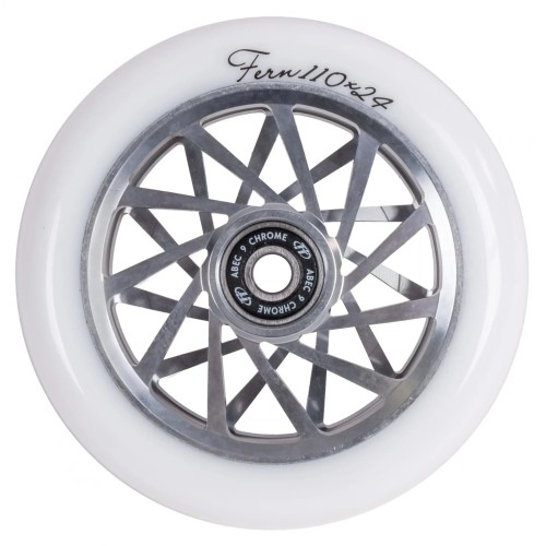 Колесо для самоката Tech Team Fern white, 110 мм, белый